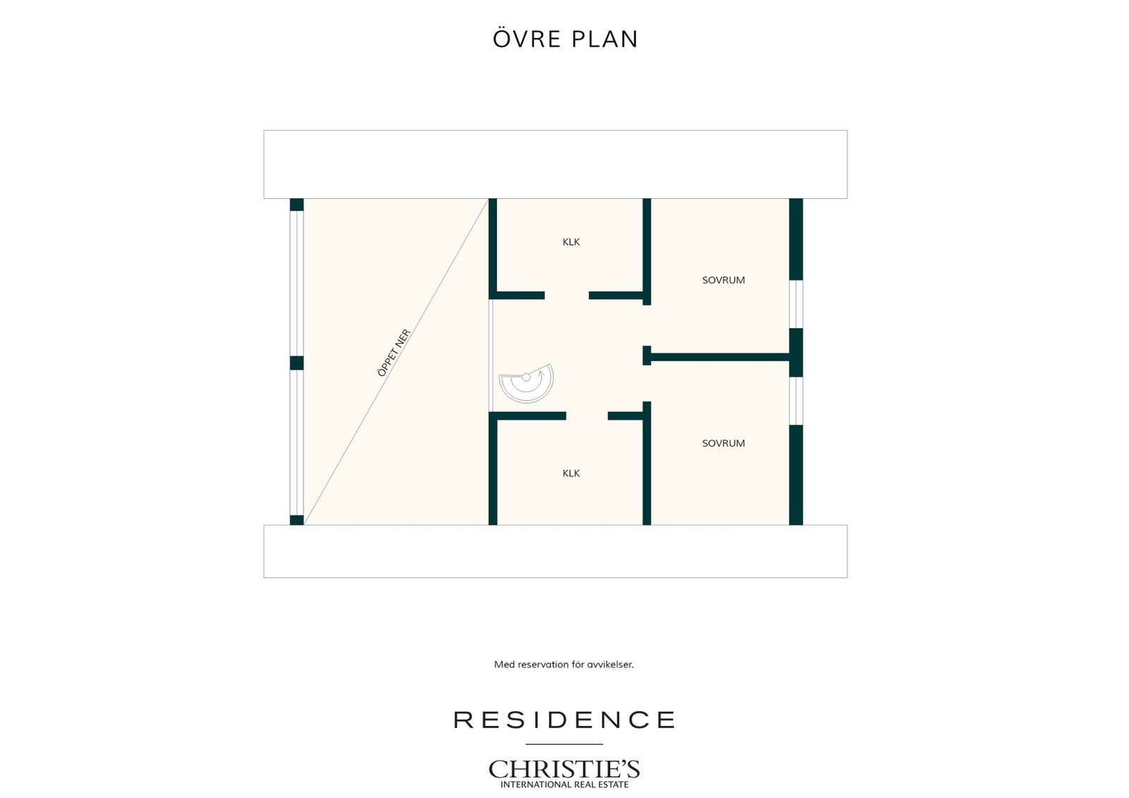 Gästhus 1 övre plan Galleribilde