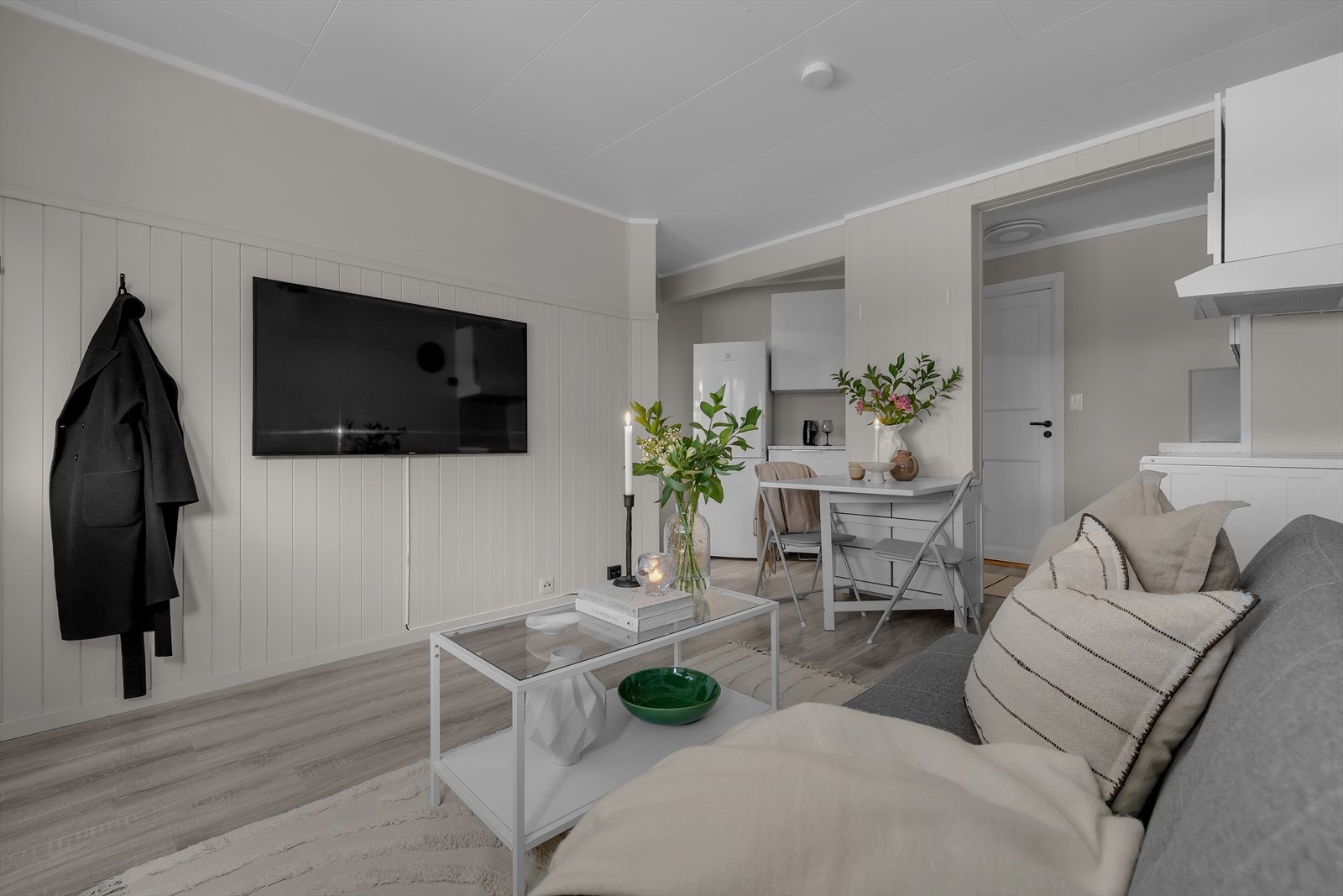 I underetasjen finnes det en utleiedel med egen inngang Galleribilde