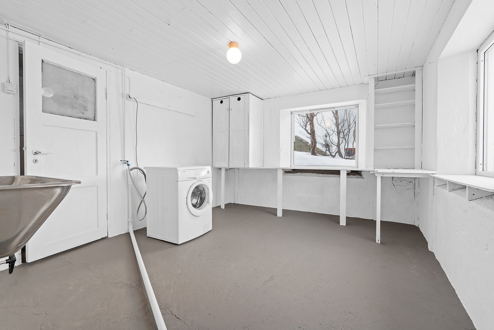 Vaskerom i kjeller Galleribilde