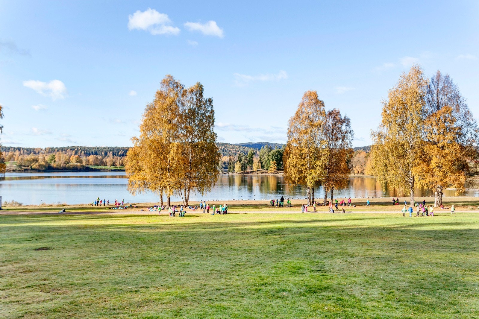 Bogstadvannet med fine turområder. Galleribilde