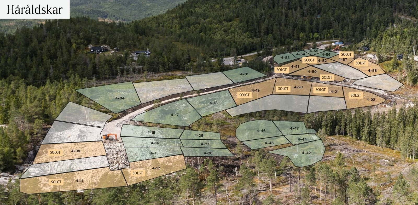 Prisen i annonsen gjelder tomt 4-54 Galleribilde