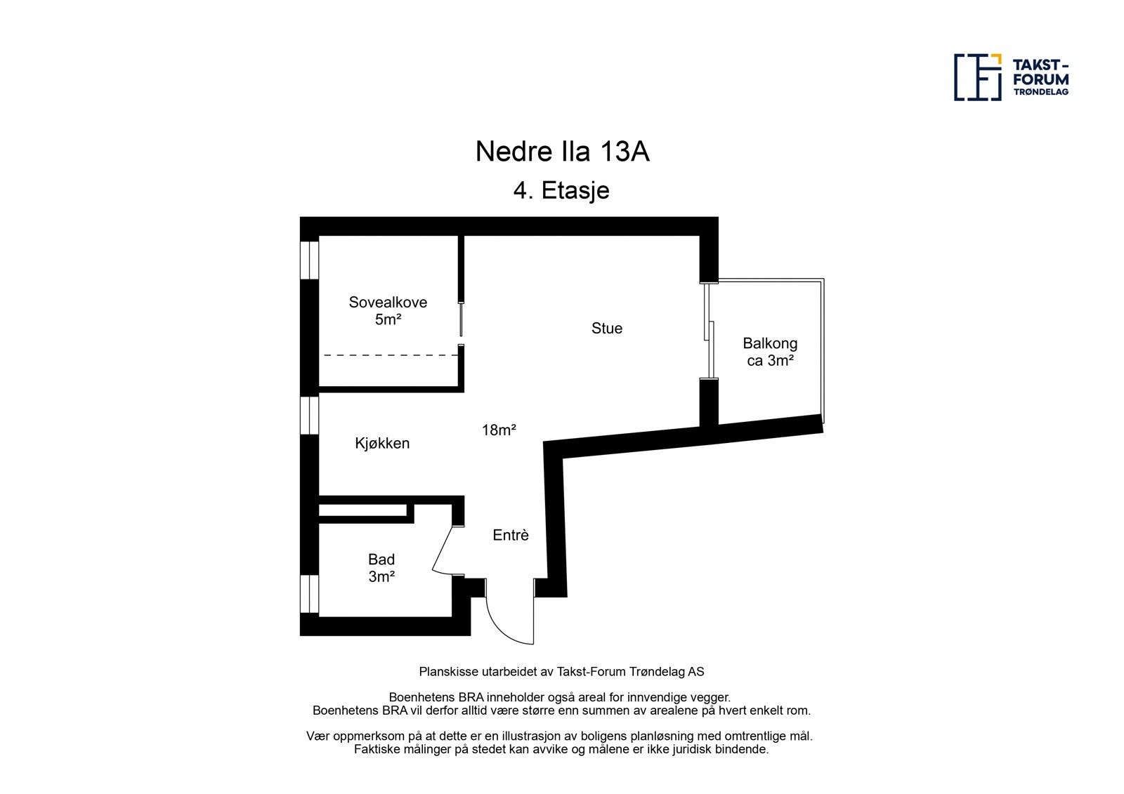 Plantegning 4. etasje. Galleribilde