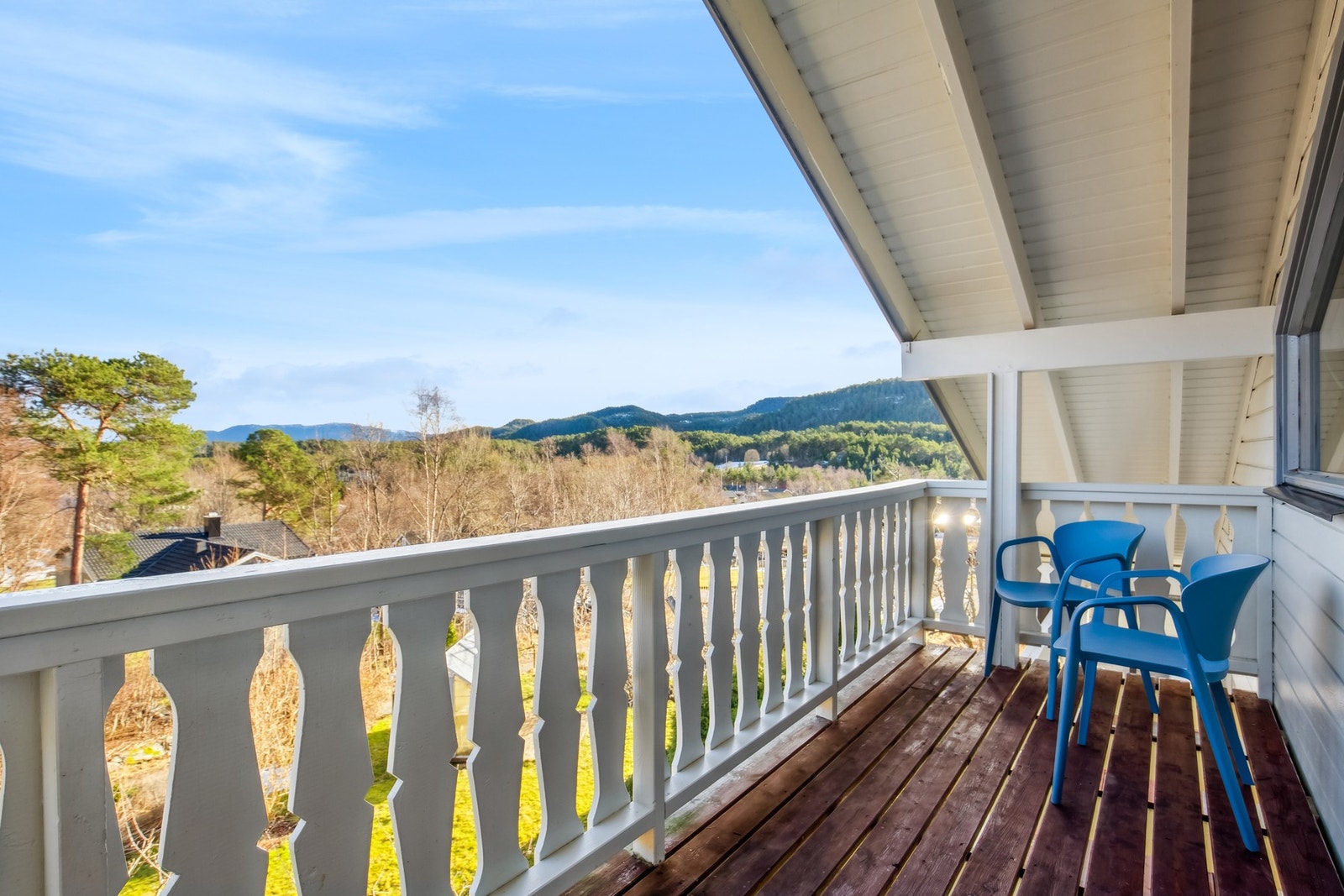 Veranda i loftetasjen Galleribilde