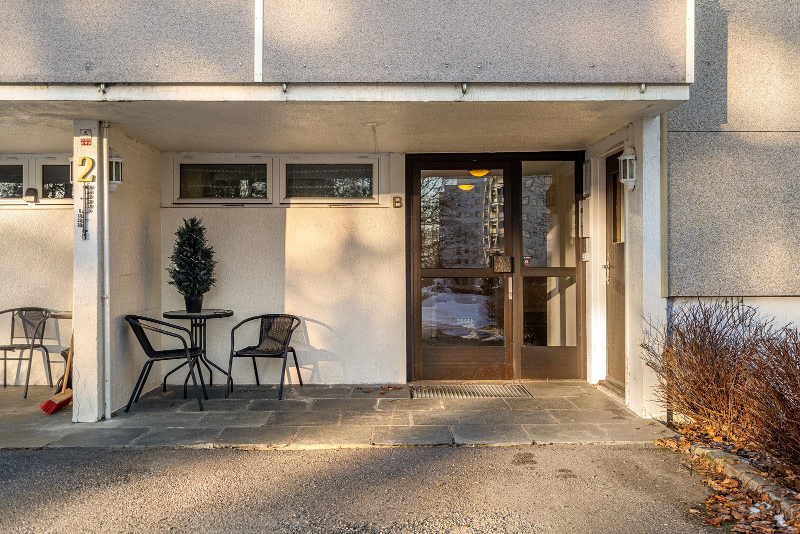 Felles inngangsparti Galleribilde