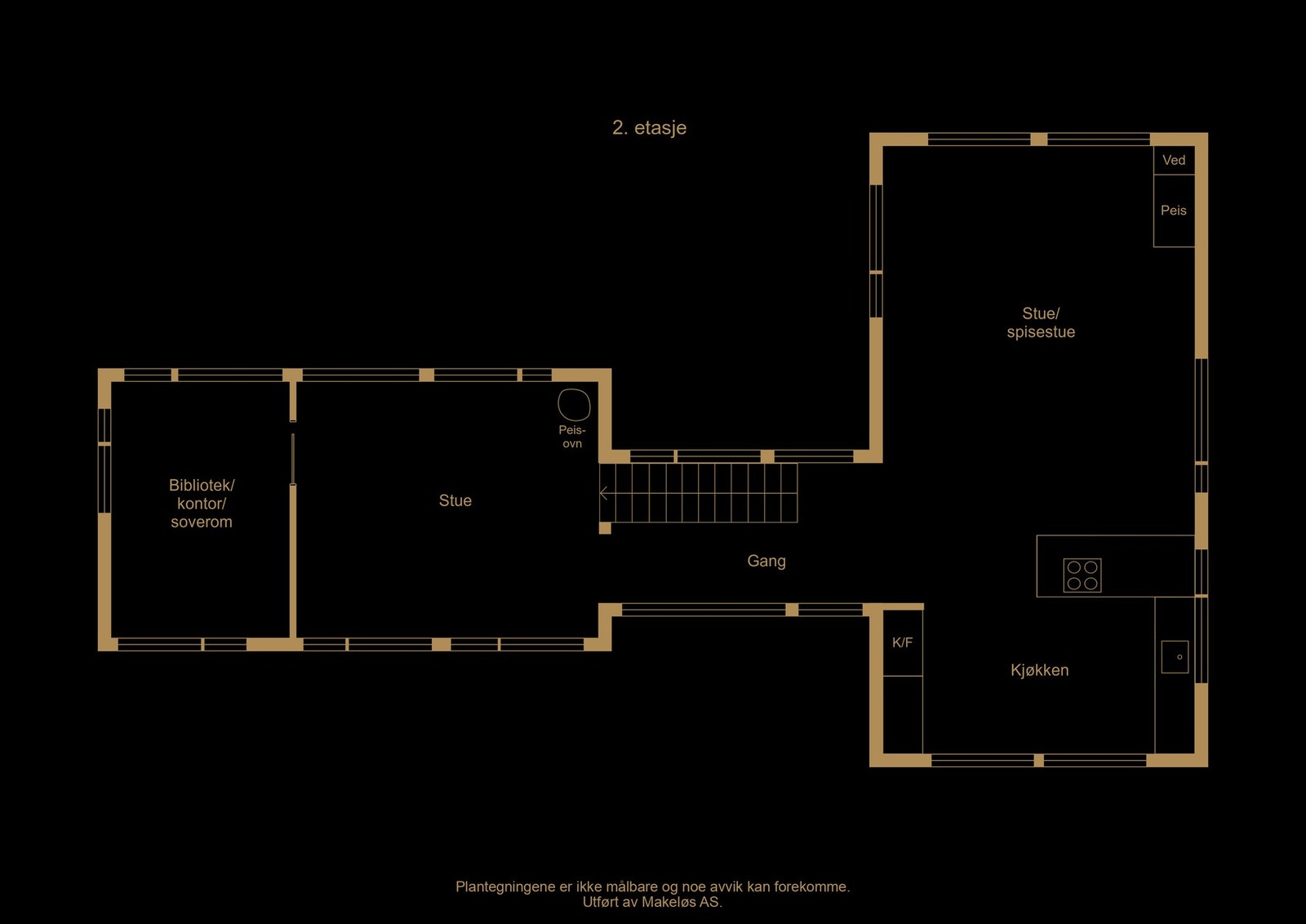 Plantegning (illustrasjon - avvik kan forekomme) Galleribilde