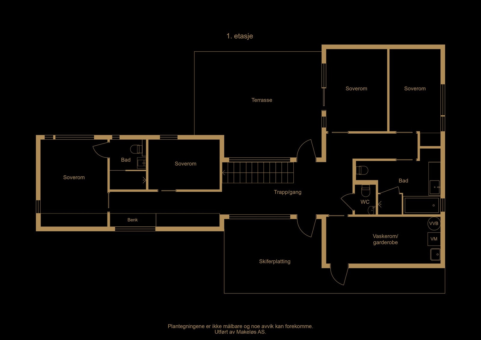 Plantegning (illustrasjon - avvik kan forekomme) Galleribilde