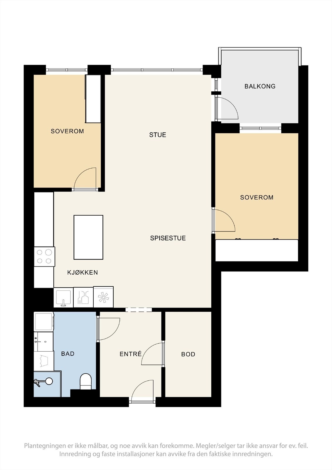 Plantegning. Galleribilde