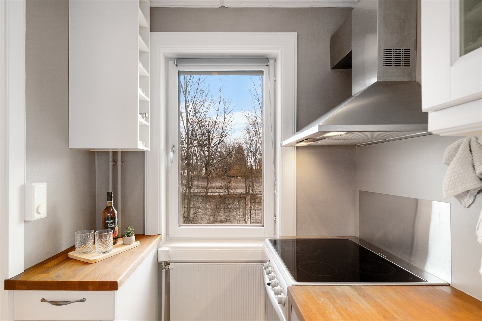 Hyggelig kjøkkenvindu Galleribilde