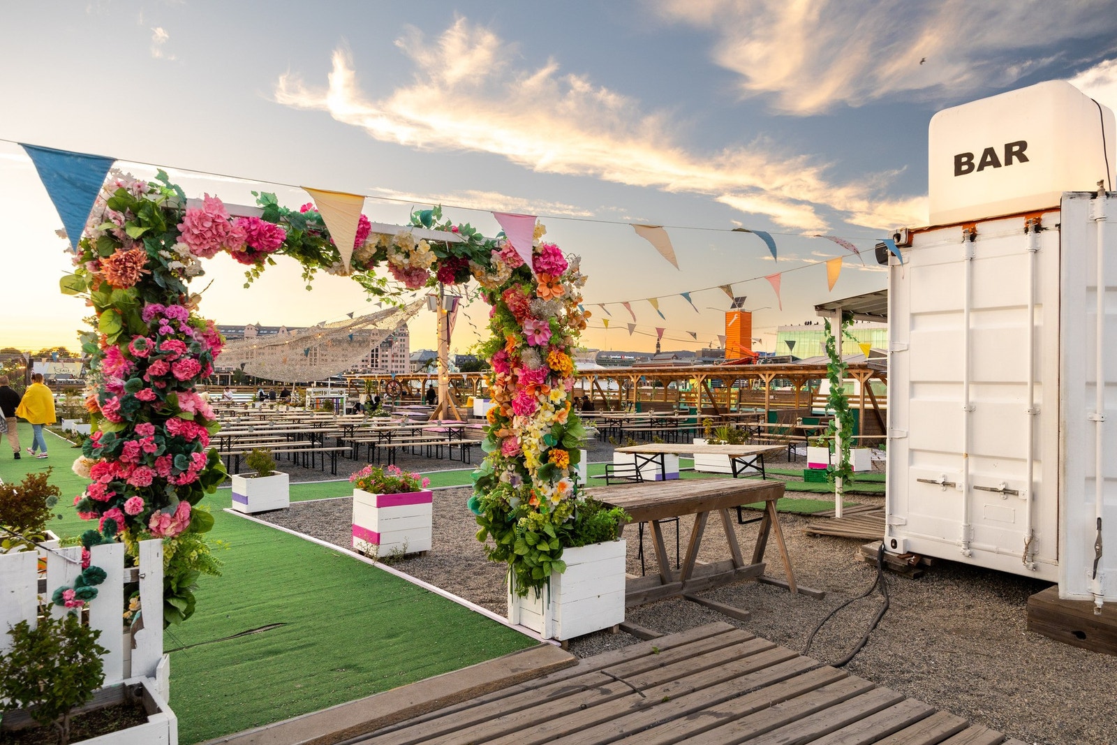 Sukkerbiten, Oslos solrikeste utested. Galleribilde