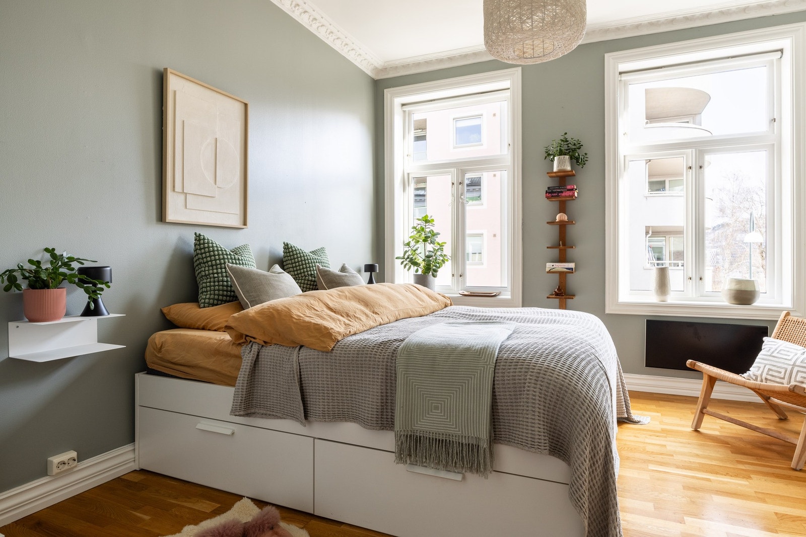 Leiligheten har totalt to romslige soverom. Galleribilde