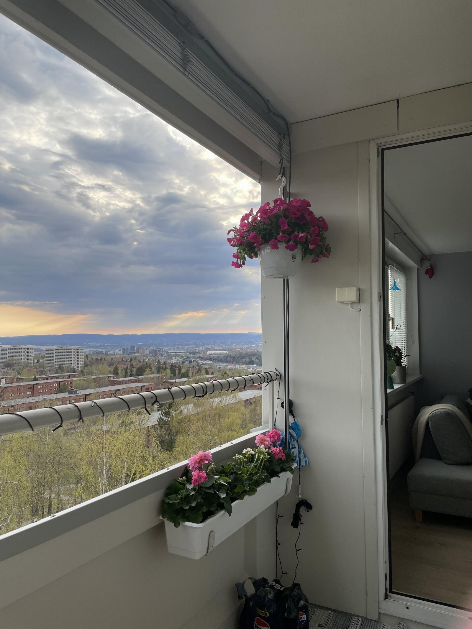 Privat bilde; Utsikt. Galleribilde