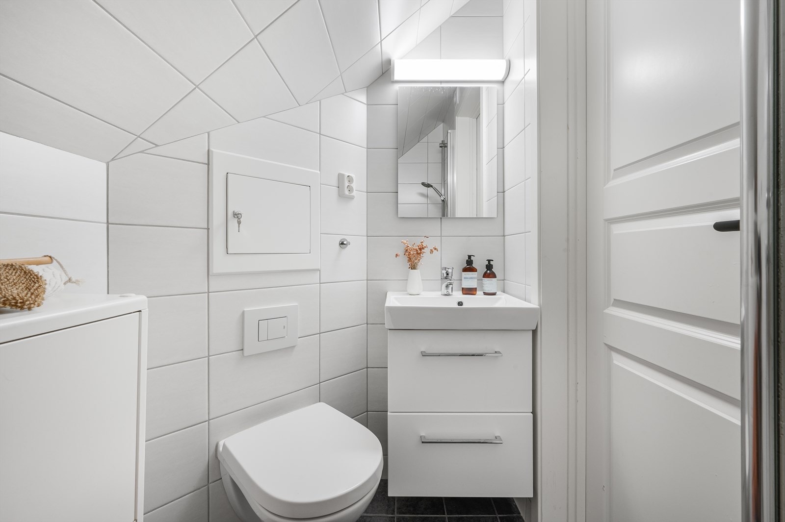 - Badet har et gulvareal på 1,8 m² - Galleribilde