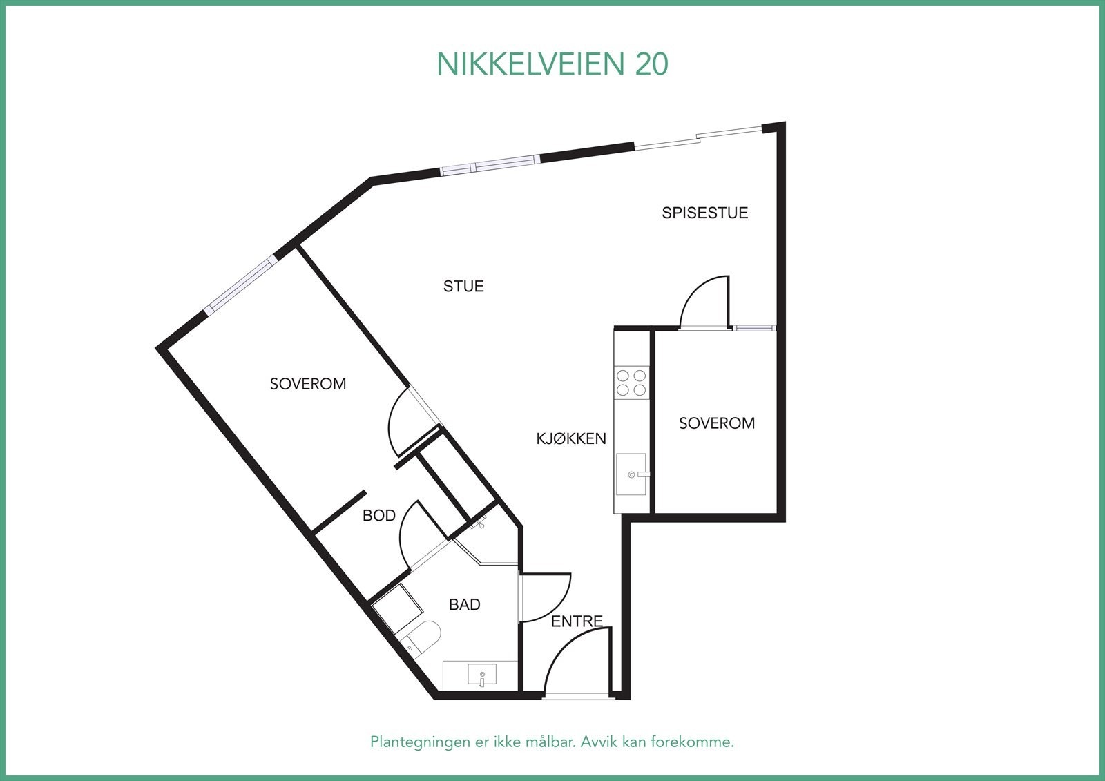 Plantegning Galleribilde