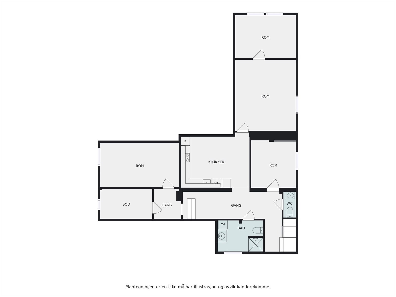 Kjelleretasjen. Galleribilde