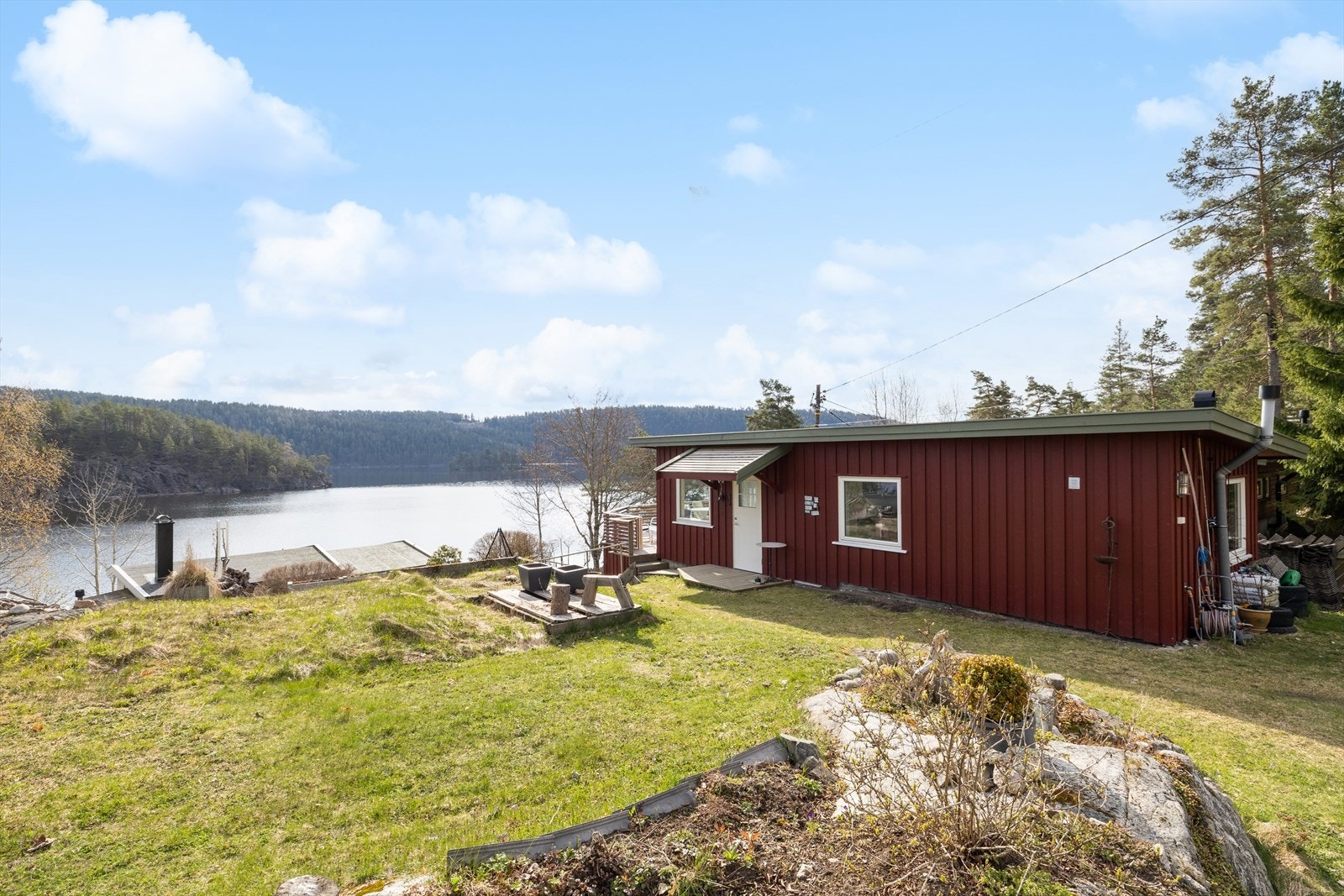 Gamle Mossevei 41 B ble pusset opp i 2020. Galleribilde