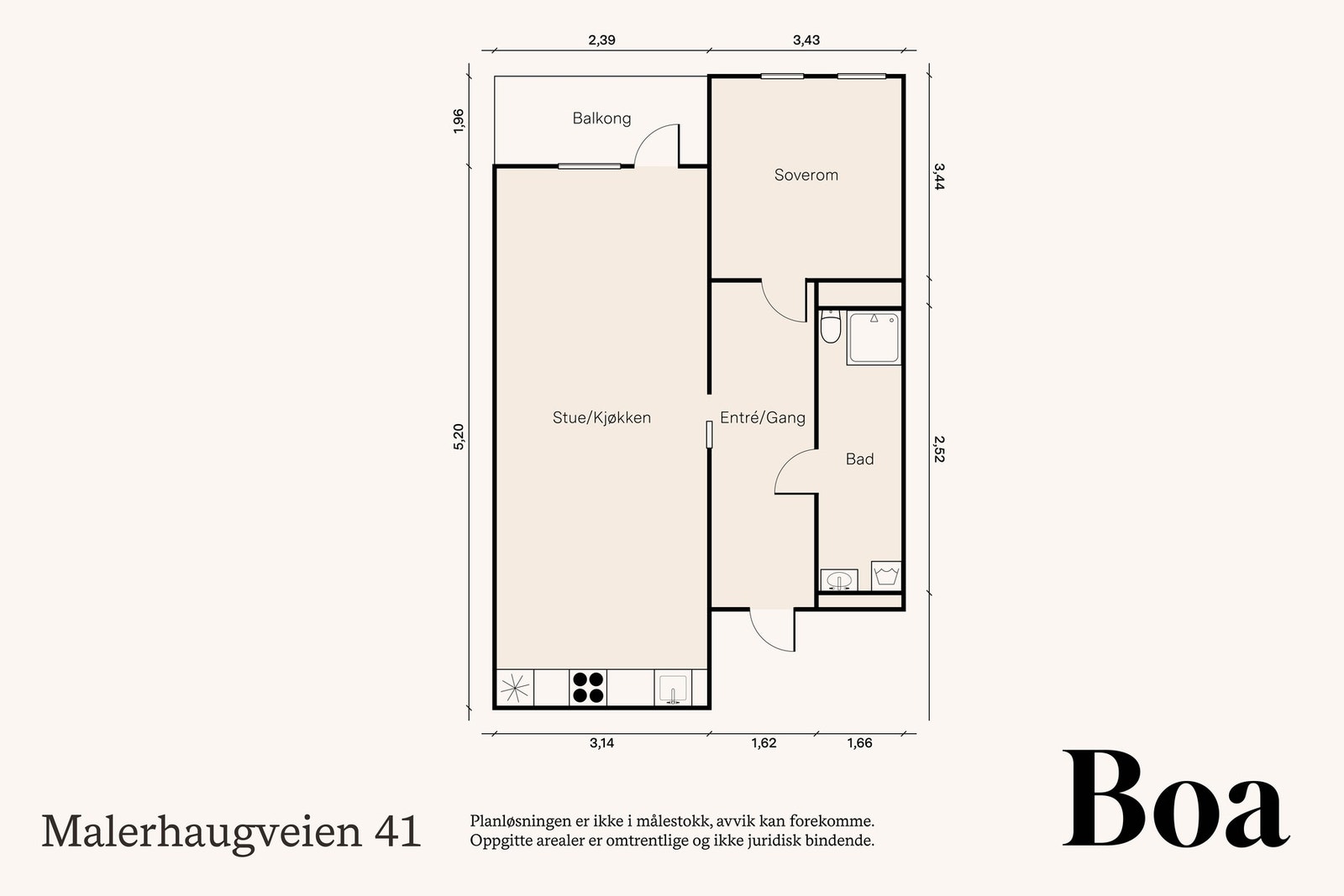 Plantegning Galleribilde