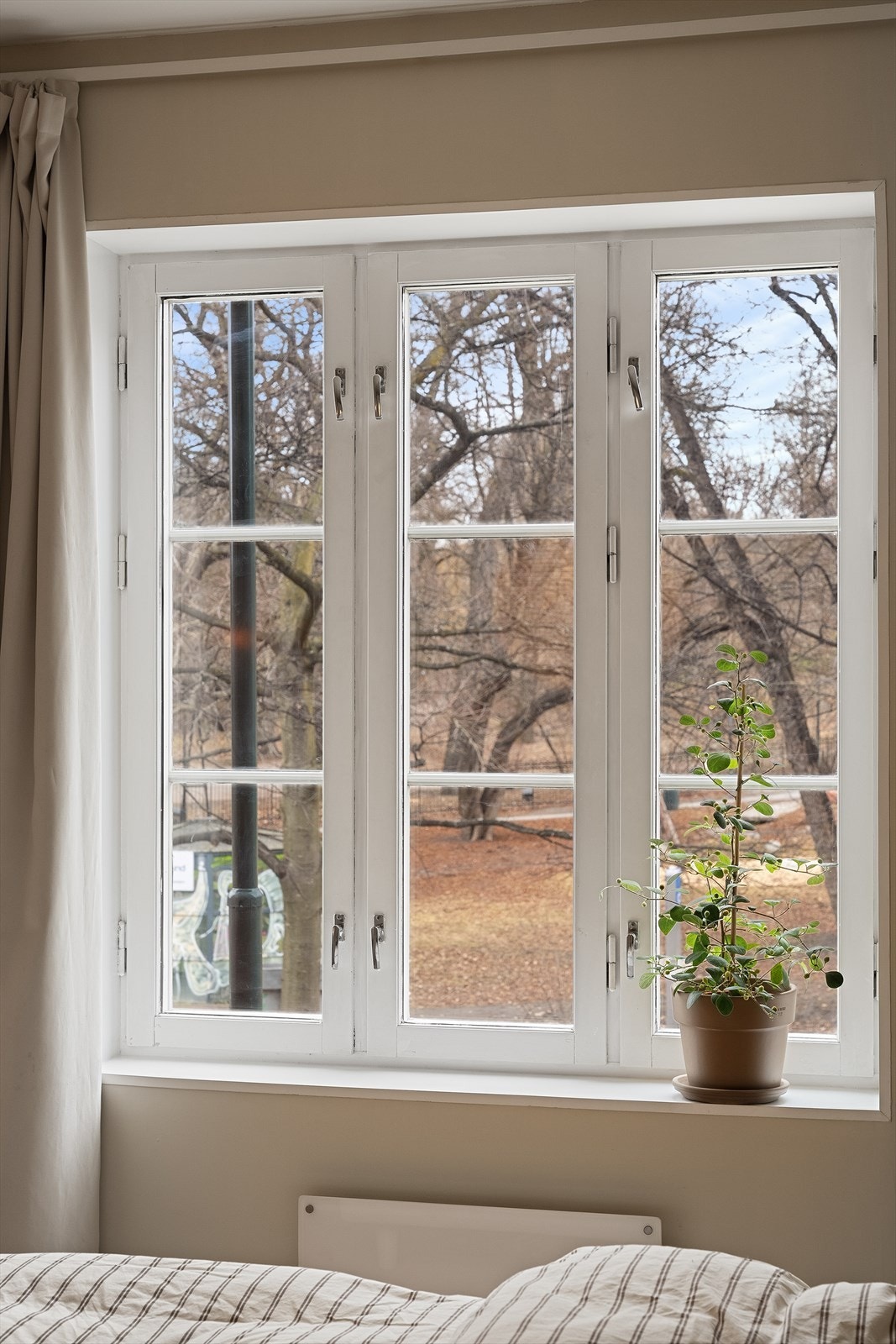 Utsyn fra hovedsoverommet Galleribilde