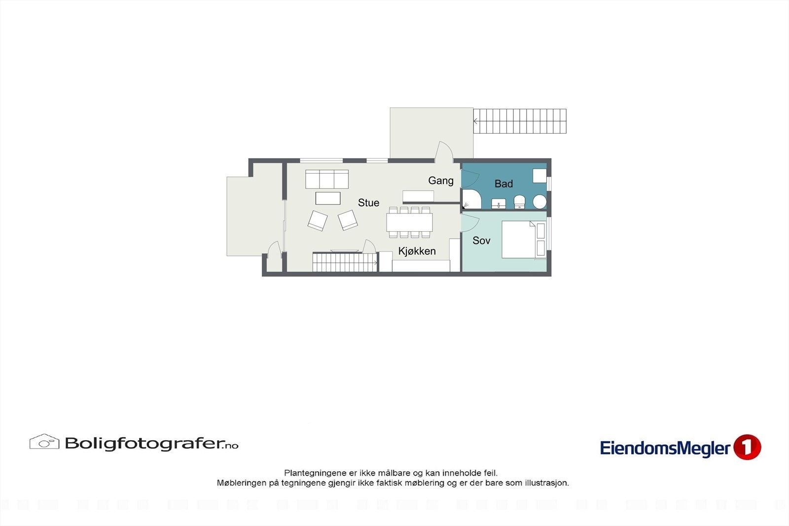 Planløsning 2. etasje Galleribilde