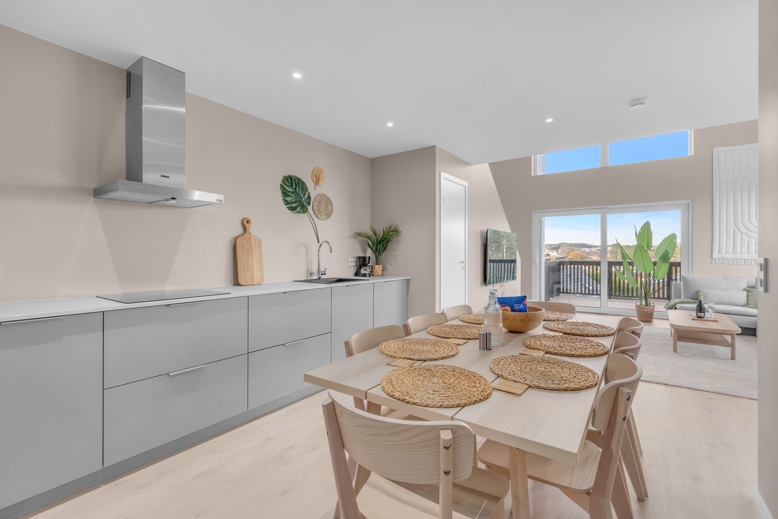 Åpen stue/ kjøkkenløsning Galleribilde