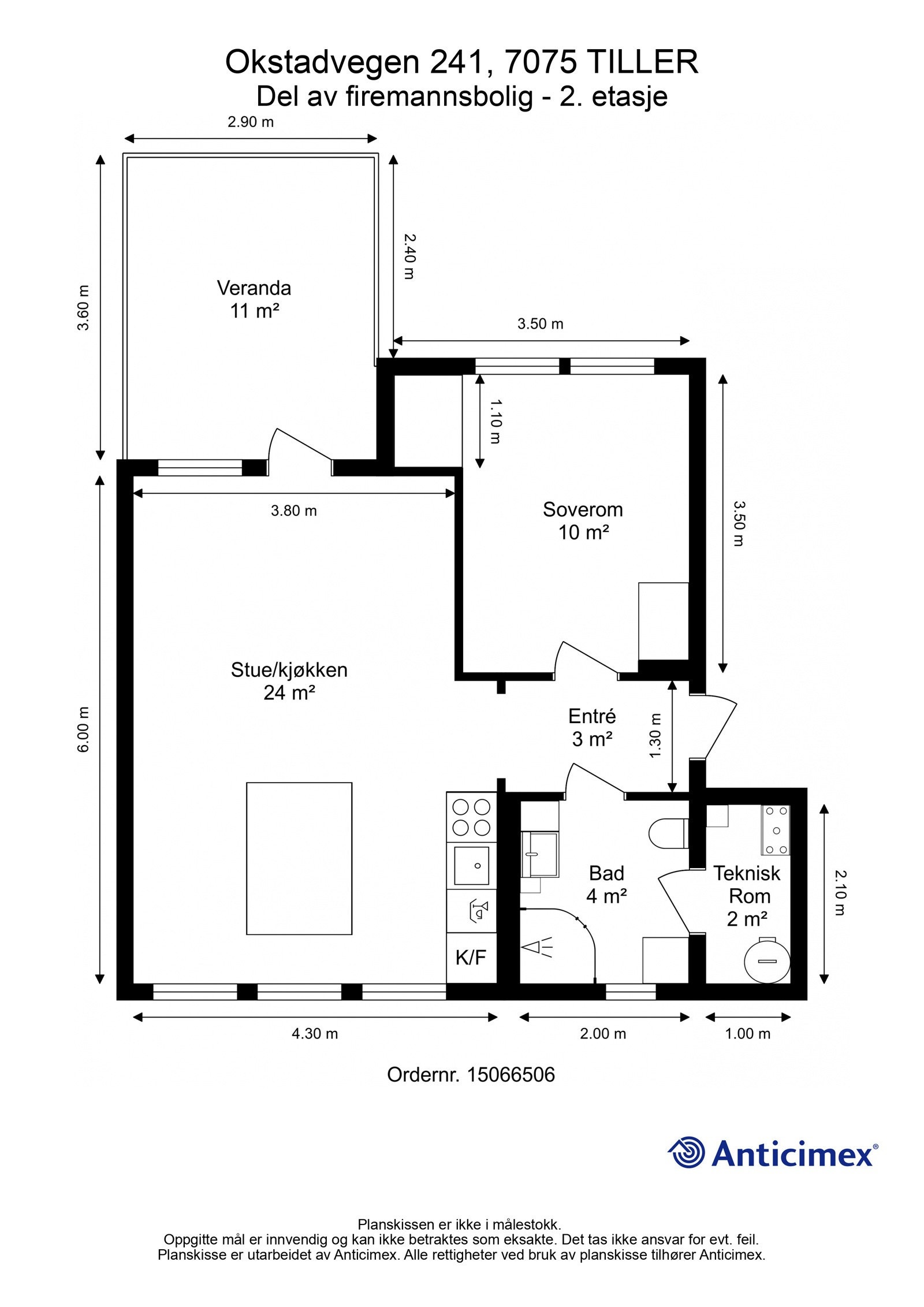 Plantegning. Galleribilde