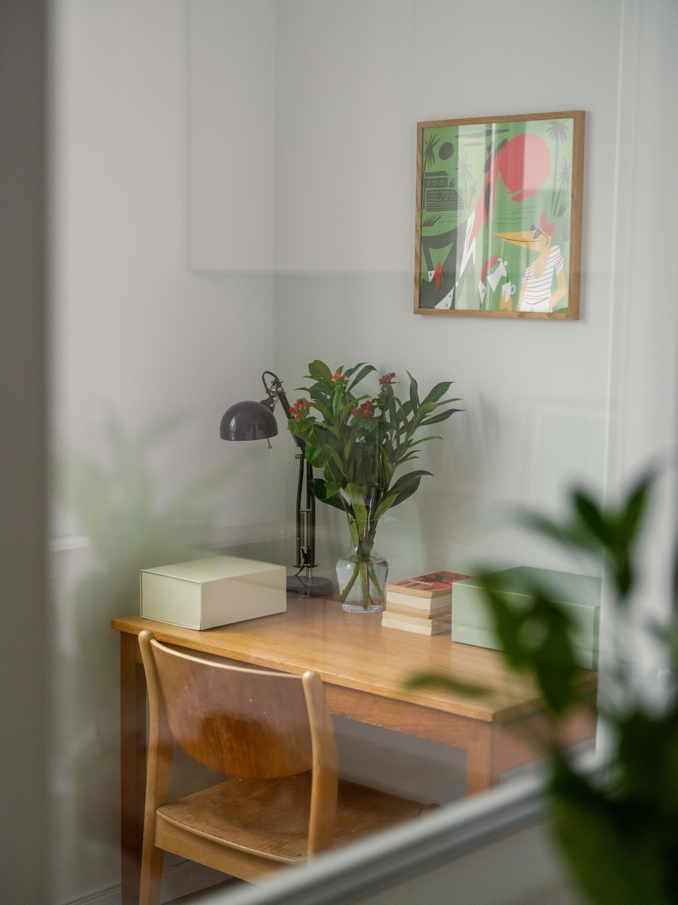 Her kan man også kakke lett på glasset for å informere samboeren om at middagen er klar. Galleribilde