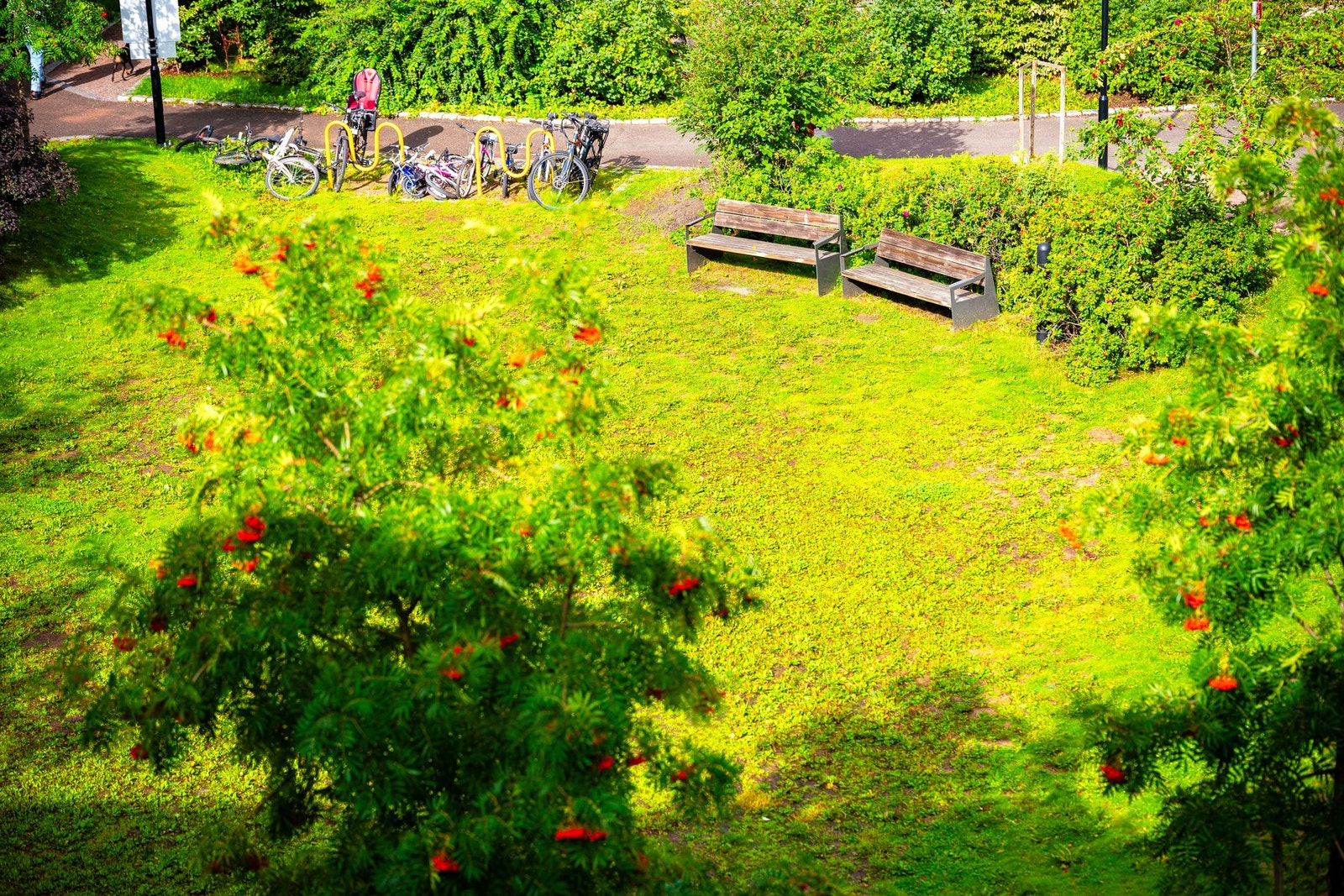 Fellesområdene er svært koselige i gården. Galleribilde