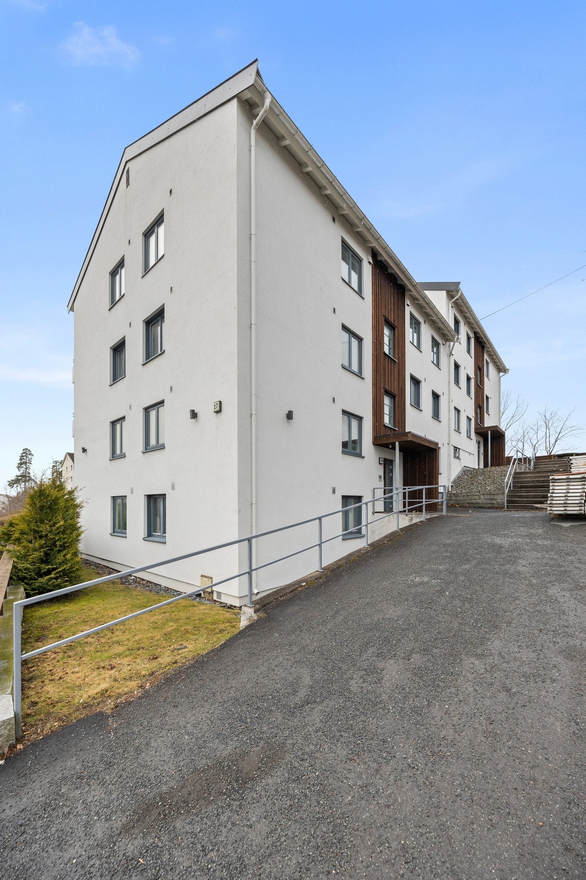 Solid bygning som er godt vedlikehold Galleribilde