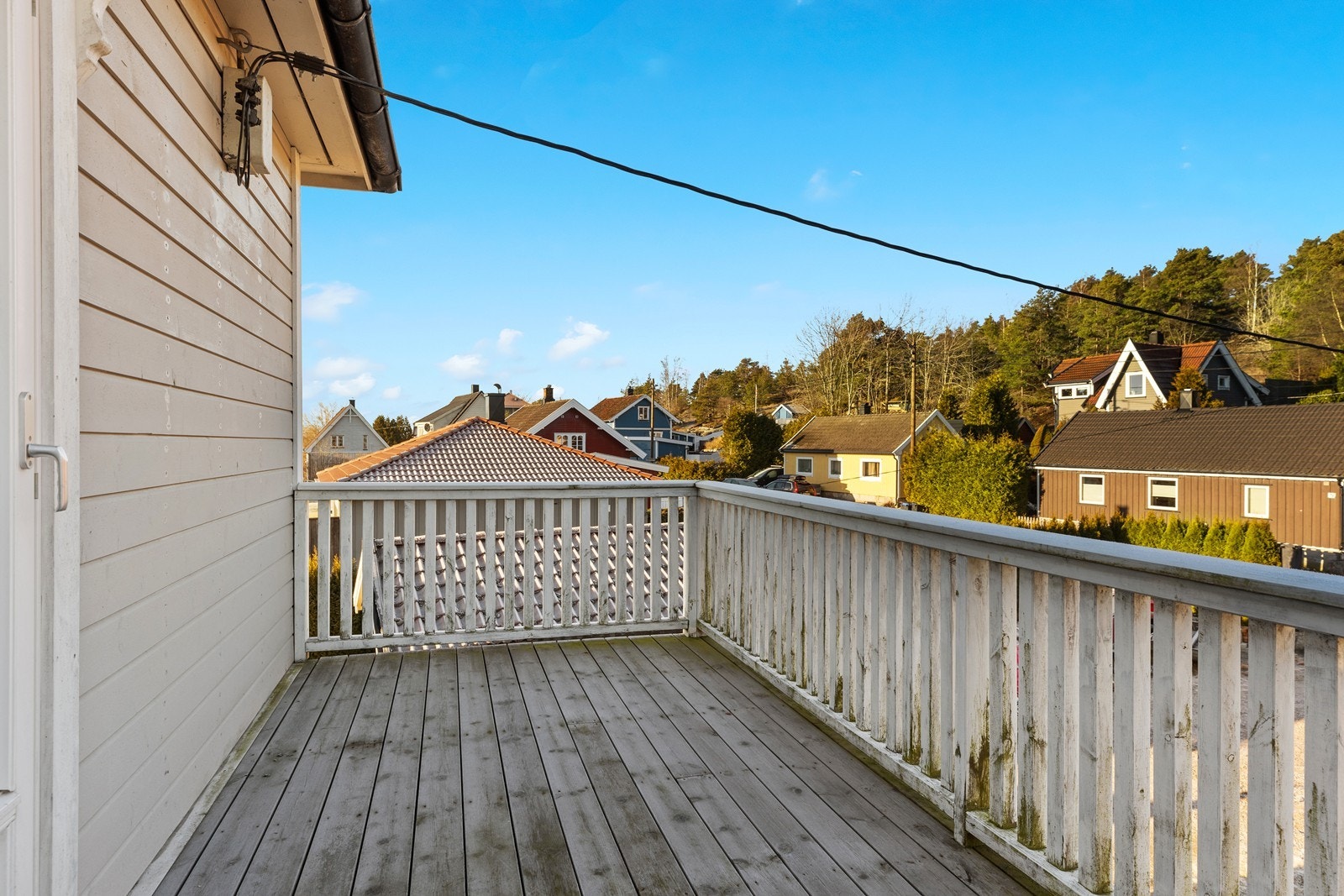 9 m² balkong. Galleribilde