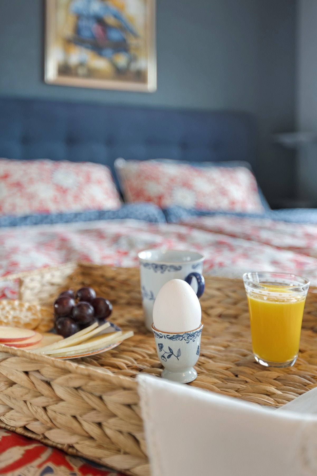 Detaljbilde hovedsoverom. Galleribilde