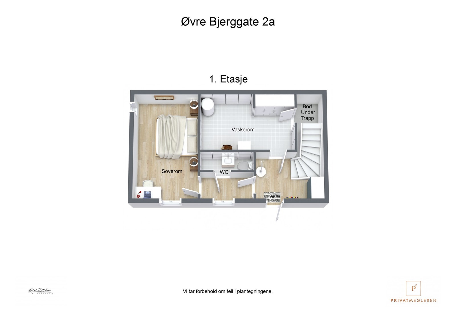 Plantegning underetasjen Galleribilde