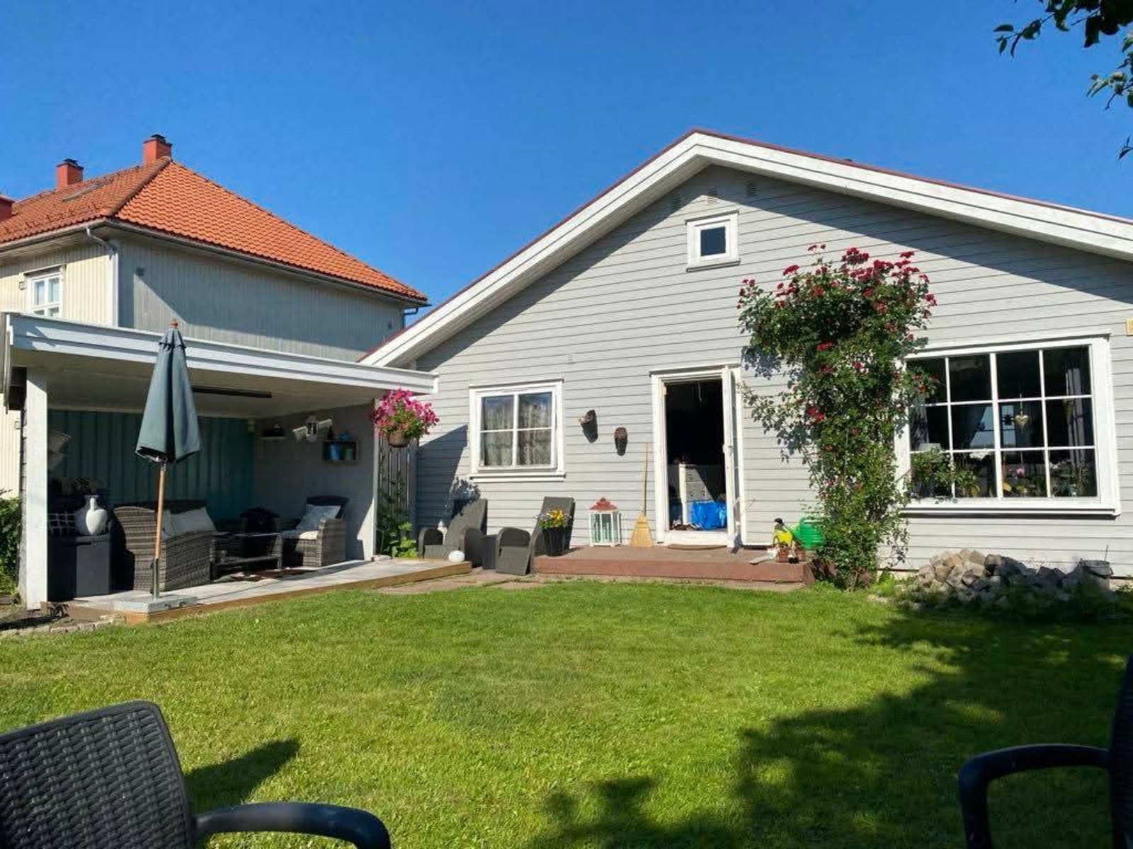 Bilde tatt av selger en sommersdag Galleribilde