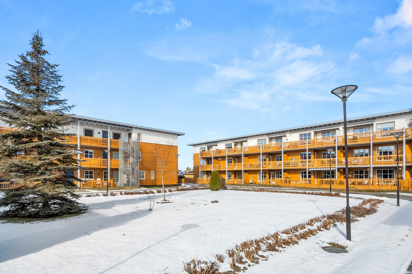 Sameiet består av 45 boligseksjoner. Galleribilde