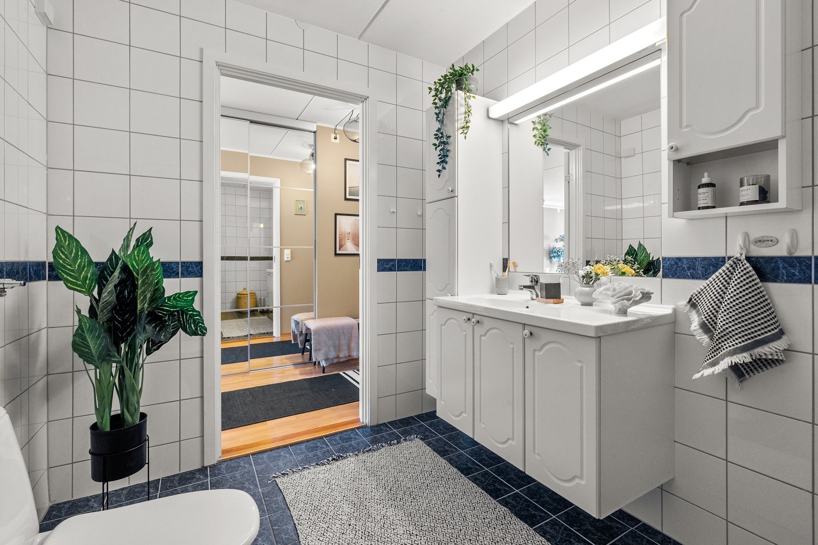 Her er det også praktisk opplegg for vaskemaskin. Galleribilde