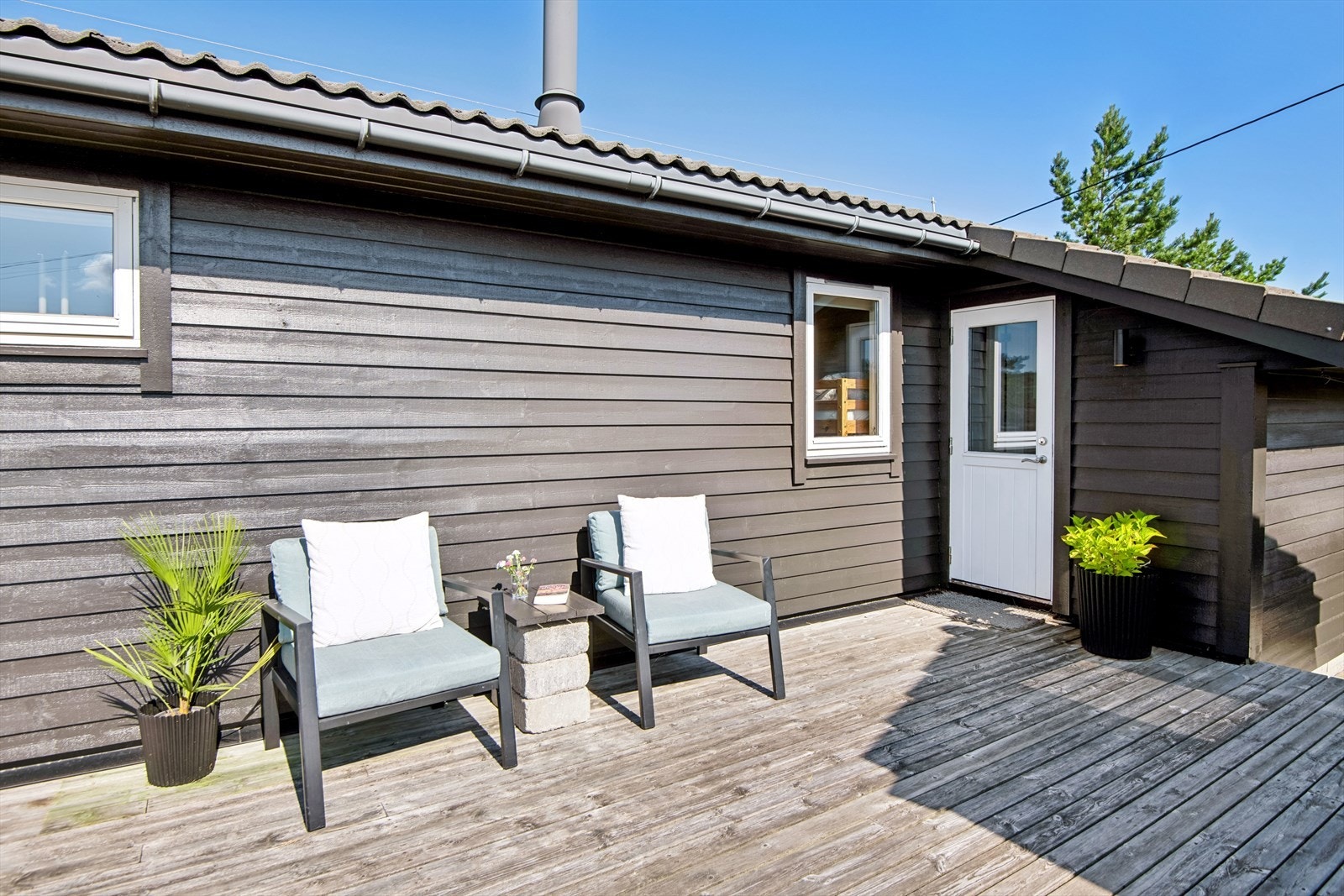 Pent opparbeidet inngangparti. Galleribilde
