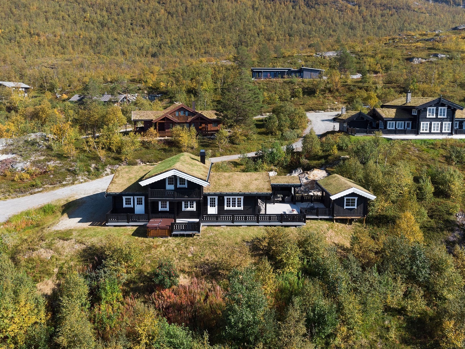 Dronebilde Galleribilde