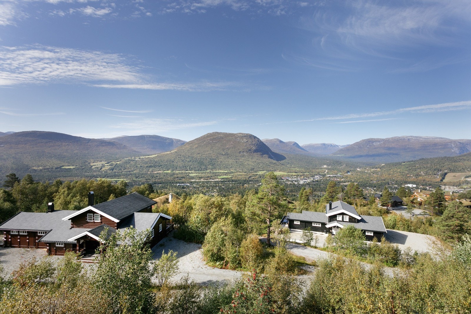 Flott utsikt fra eiendomen Galleribilde