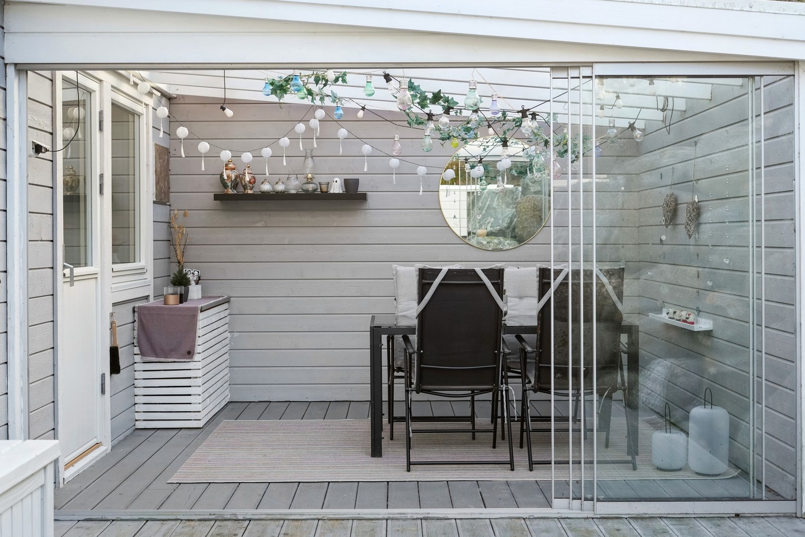 Hagestuen har et areal på ca. 12 kvm. Galleribilde