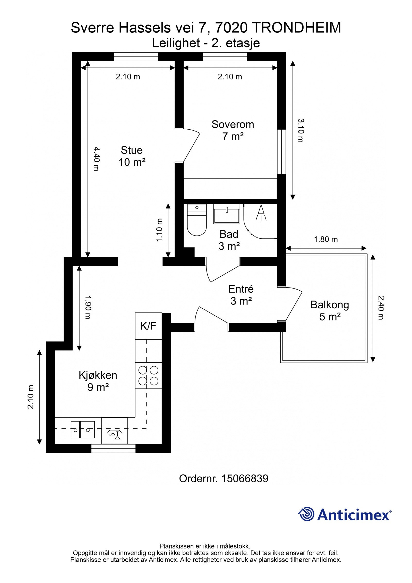 Plantegning - 2. etasje Galleribilde