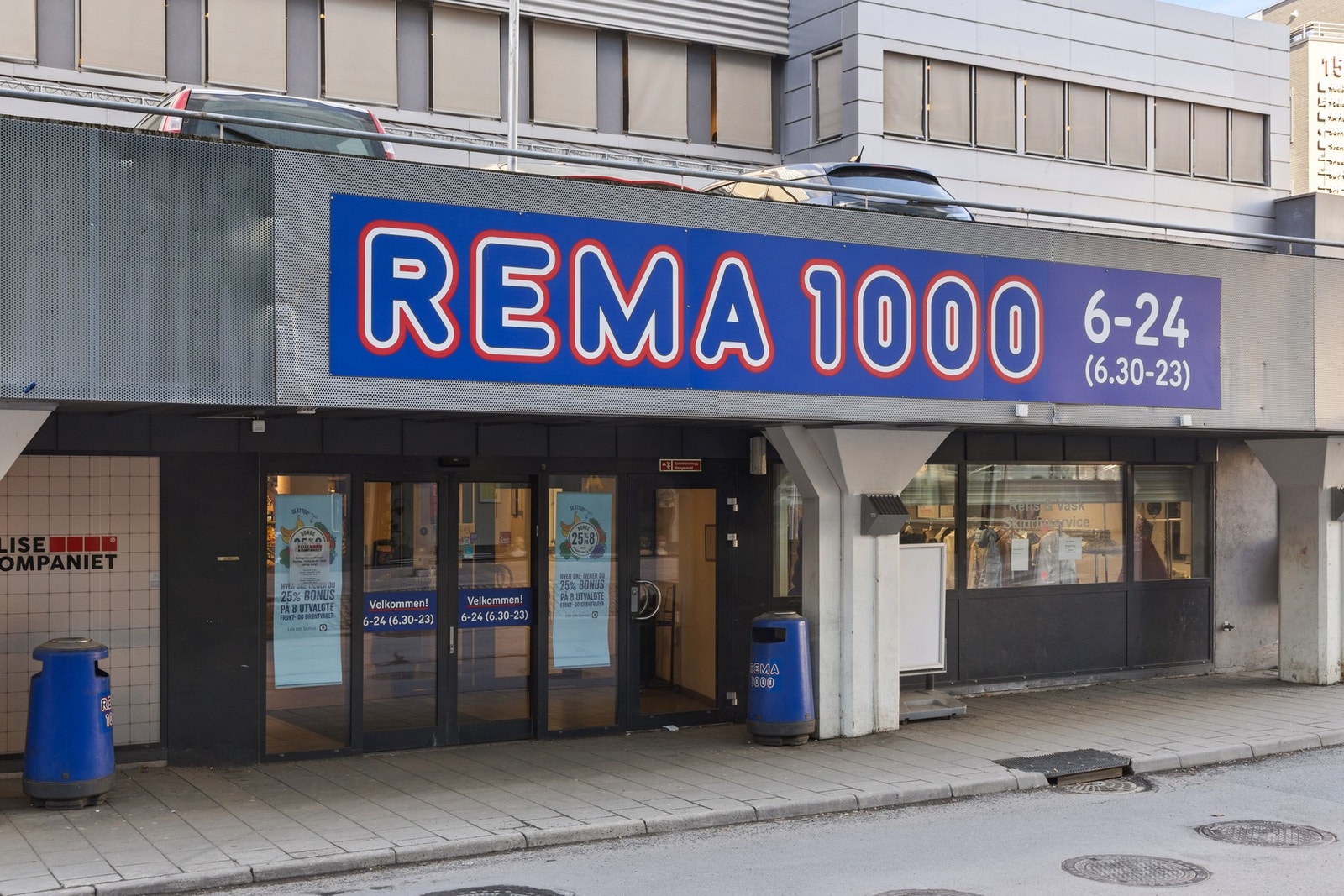 Rema 1000 også 1 min gange fra boligen! Galleribilde