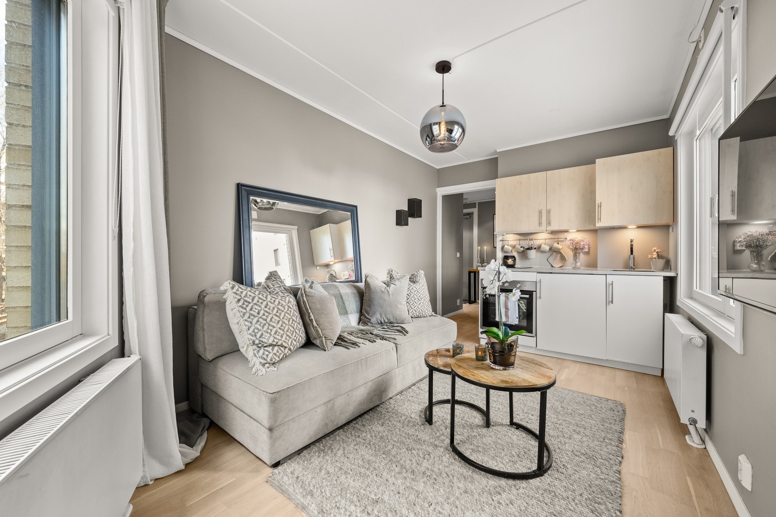 En arealeffektiv studioleilighet på attraktive Hoff/Skøyen Galleribilde