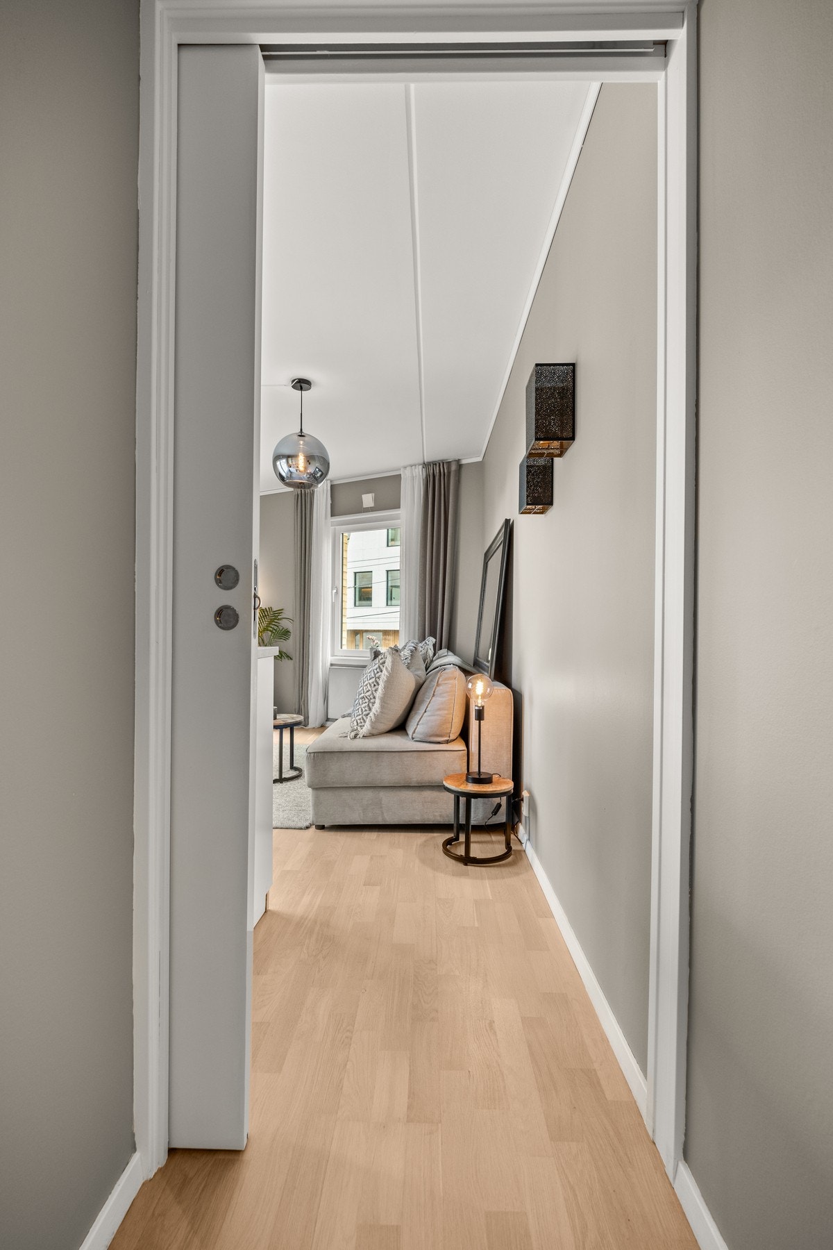 Skyvedør som kan lukkes Galleribilde