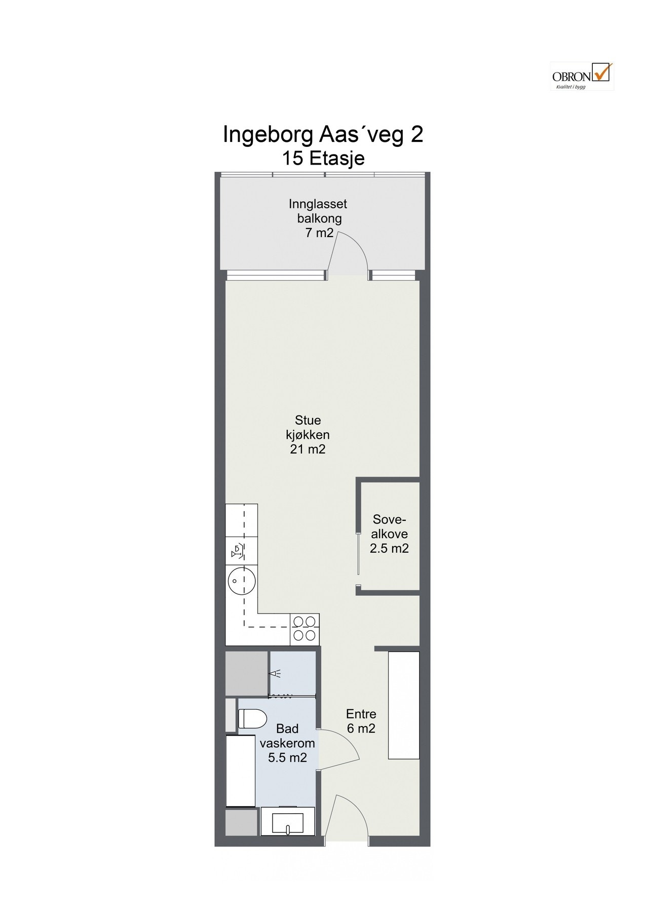 Planskisse. Galleribilde