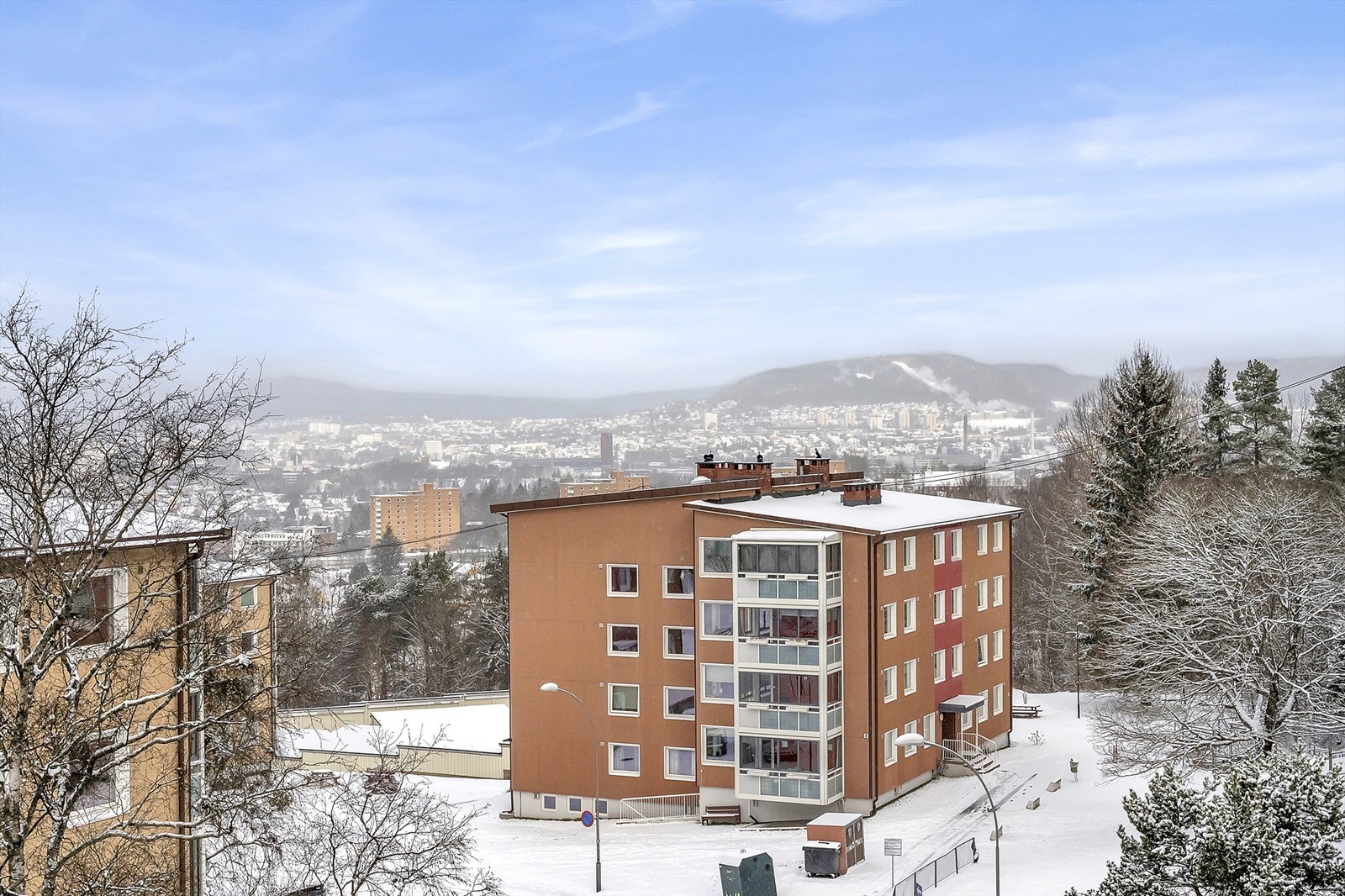 Utsikt mot nord. Galleribilde