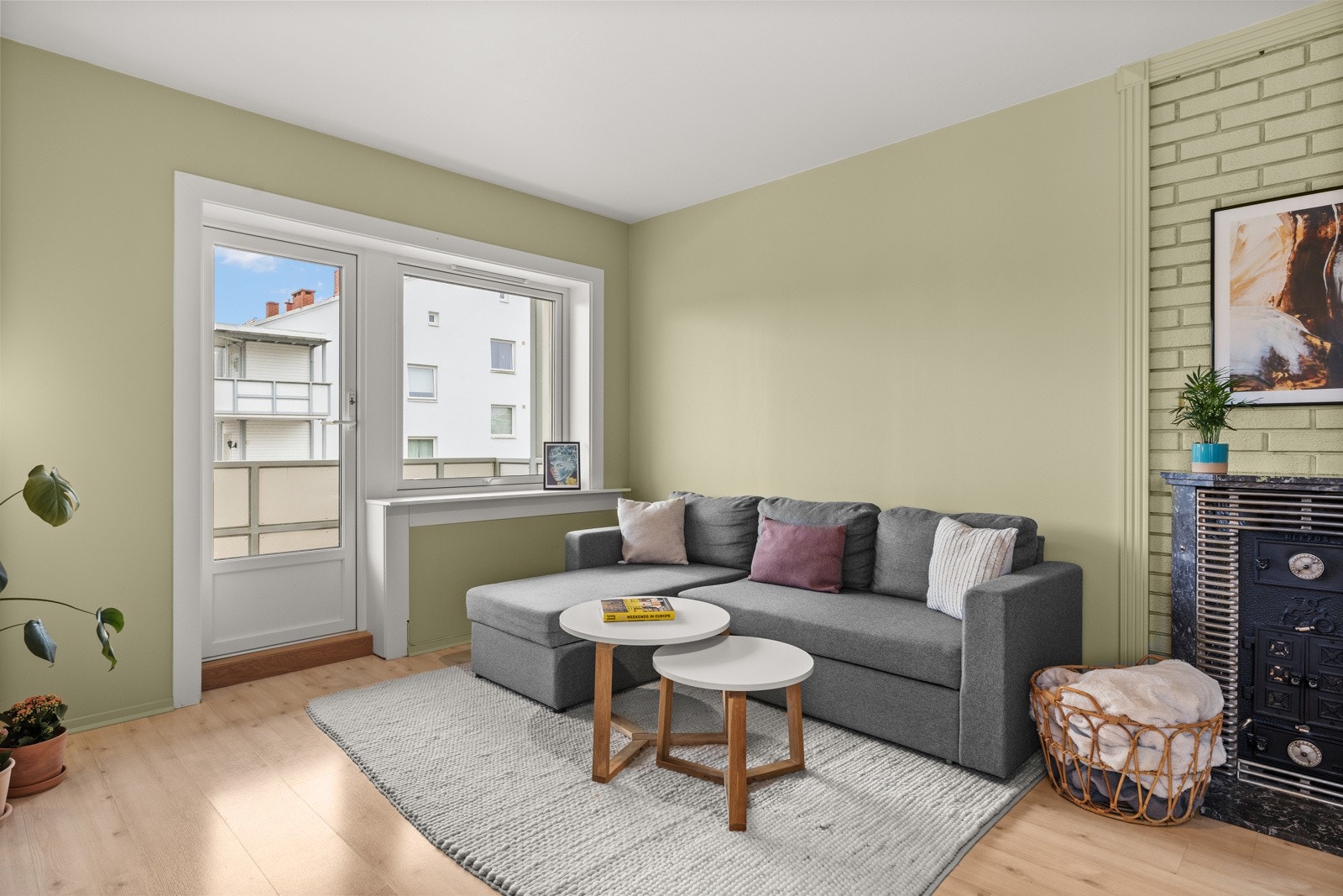 Leiligheten har en god og sosial planløsning. Galleribilde