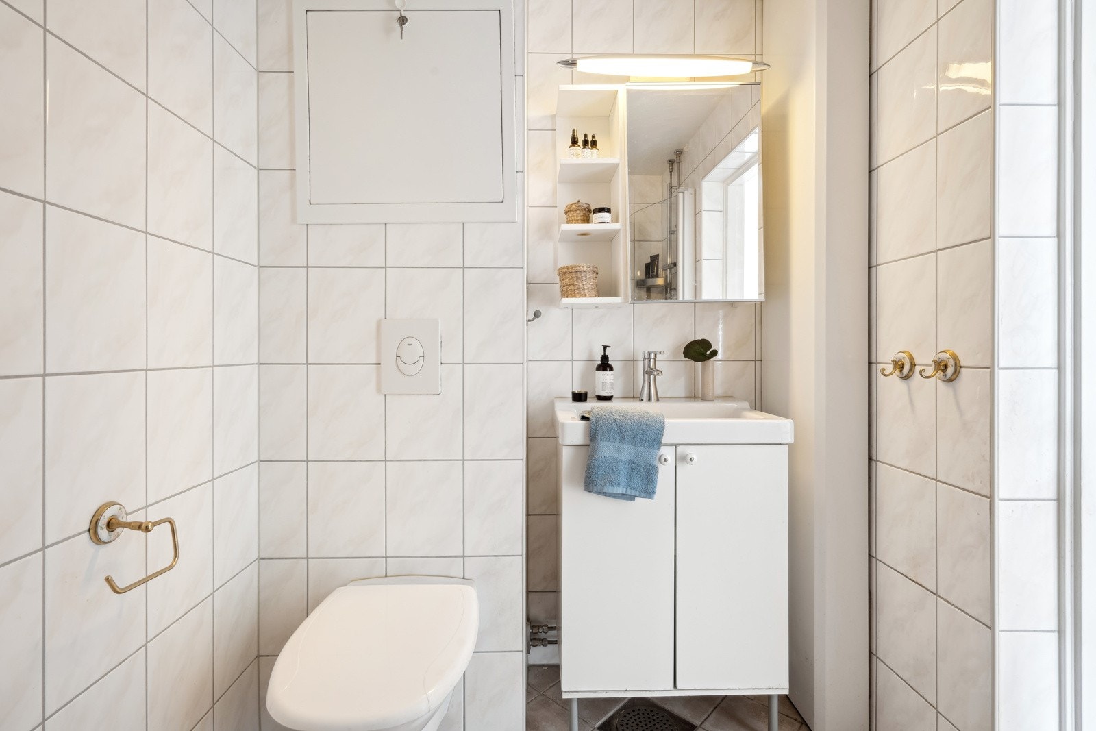 Badet er lyst og innbydene Galleribilde