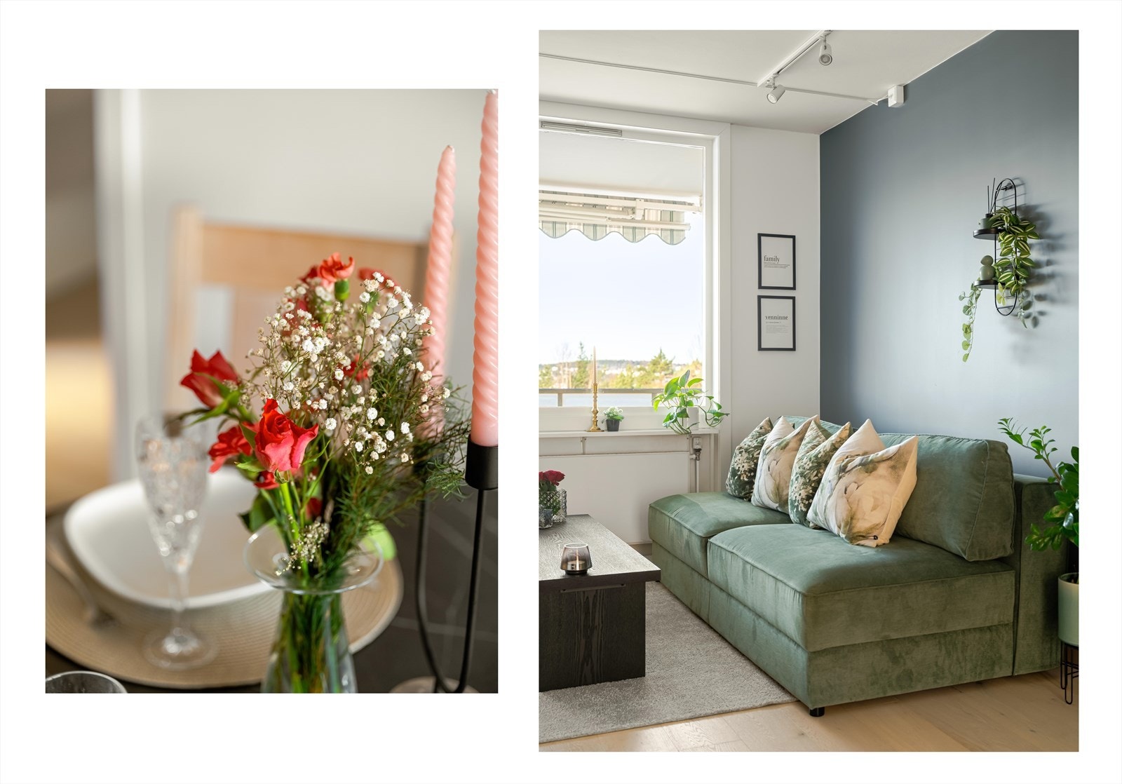 Plass til en stor sofagruppe er det også. Galleribilde