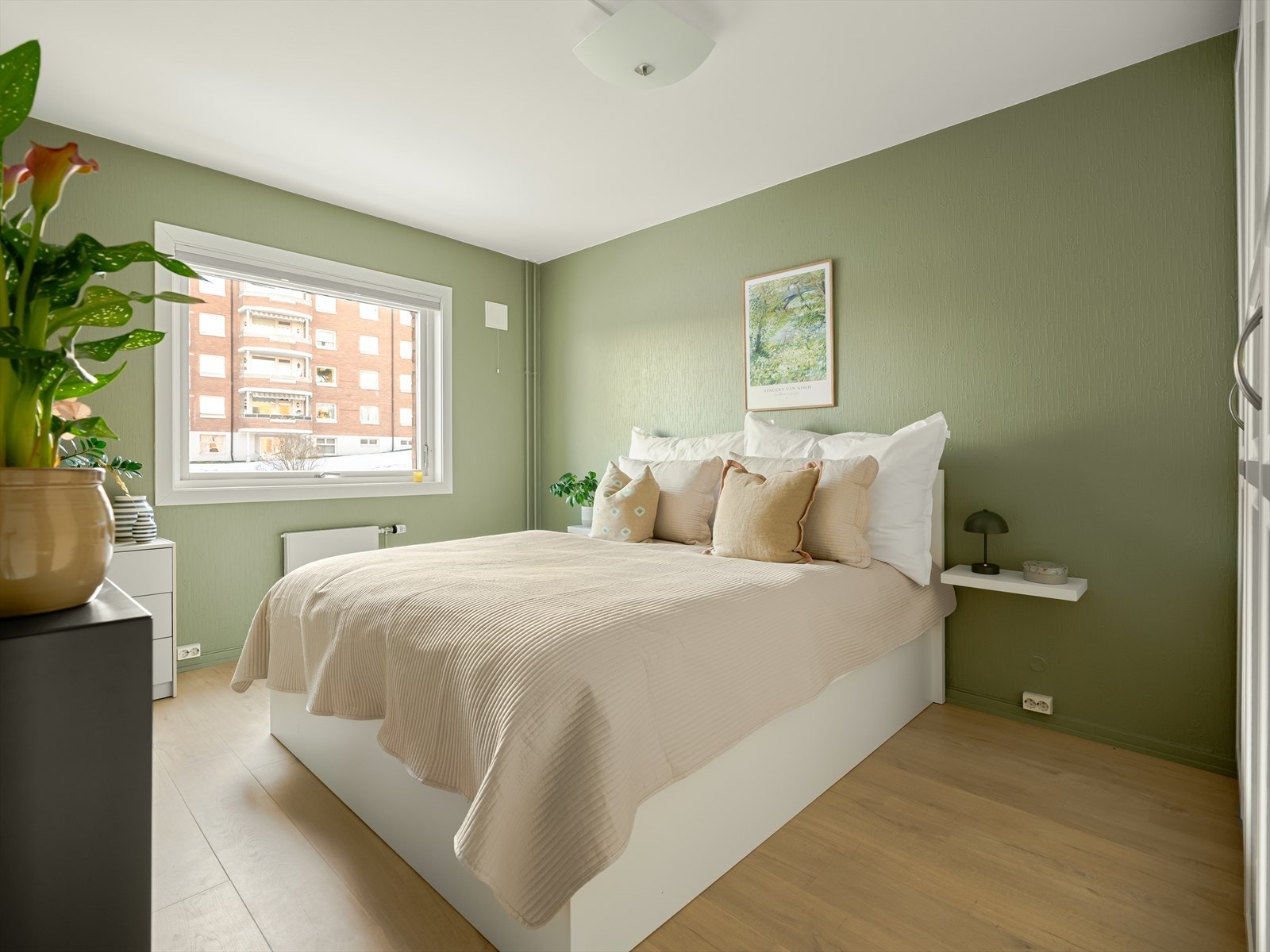 Leiligheten har to gode soverom. Galleribilde