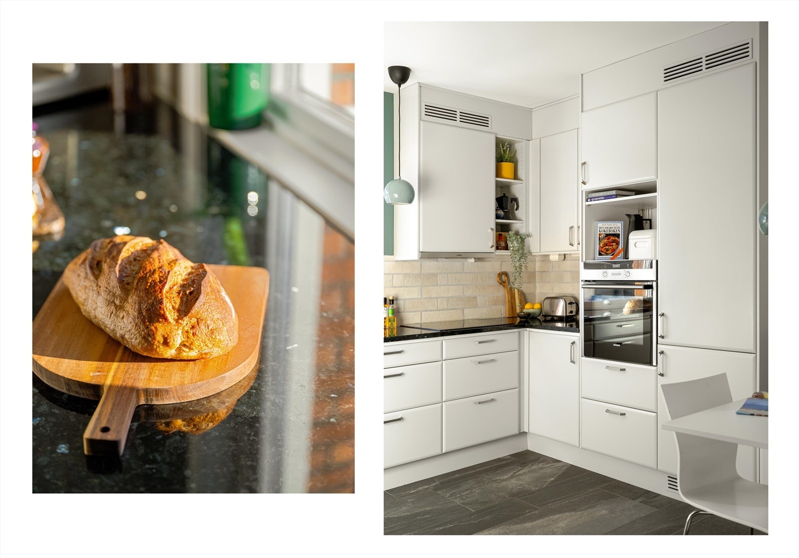 Her ligger alt til rette å for lage en nydelig middag til familien. Galleribilde