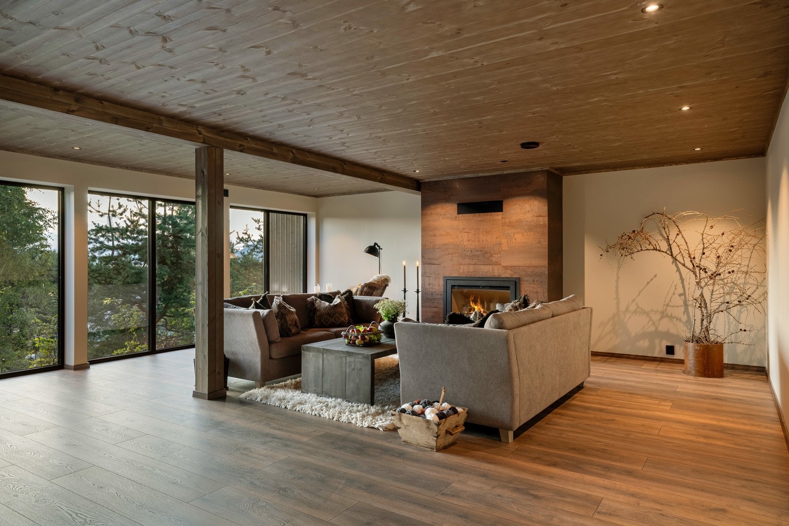 Lunt, delikat og tiltalende. Fantastisk stemning i dette rommet. Galleribilde