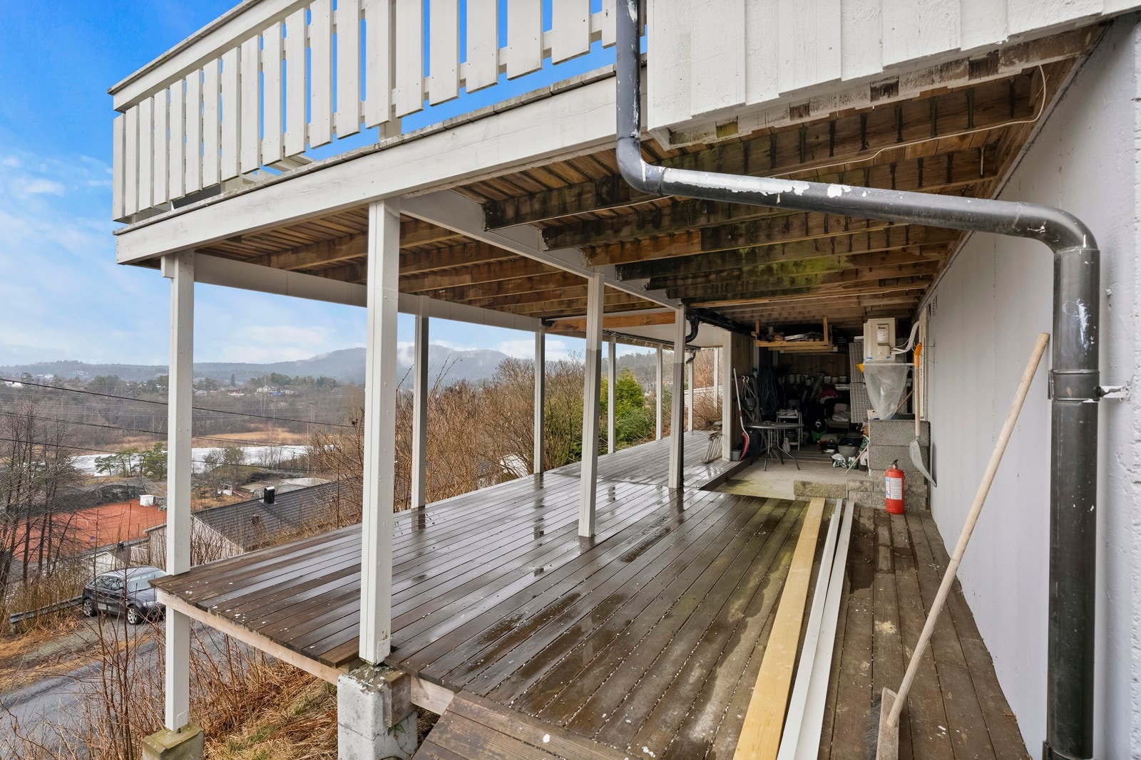 Terrasse i 1. etasje. Galleribilde